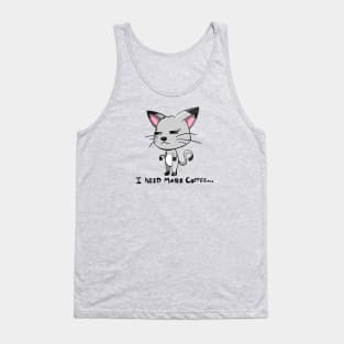 Tired Cat Tank Top